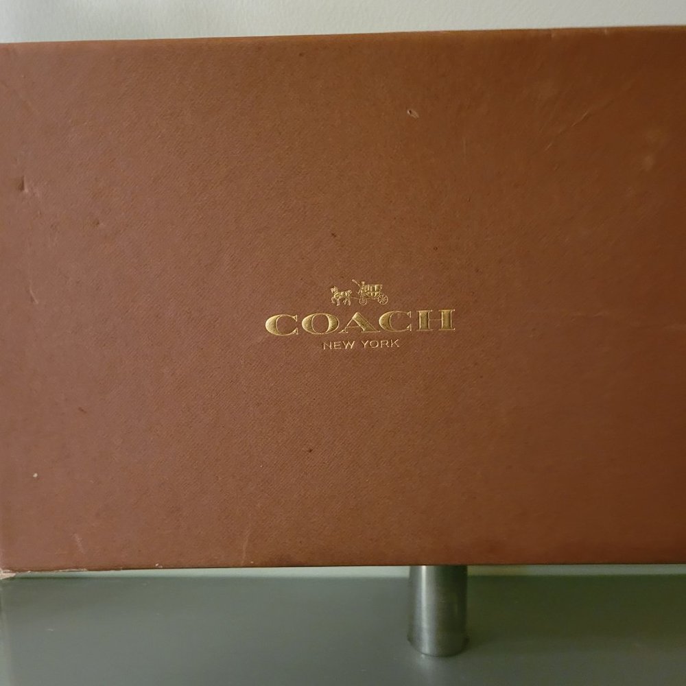 COACH REMONNA 12CM SIG C/MET SNEAKERS SZ 7.5 - Picture 6 of 6